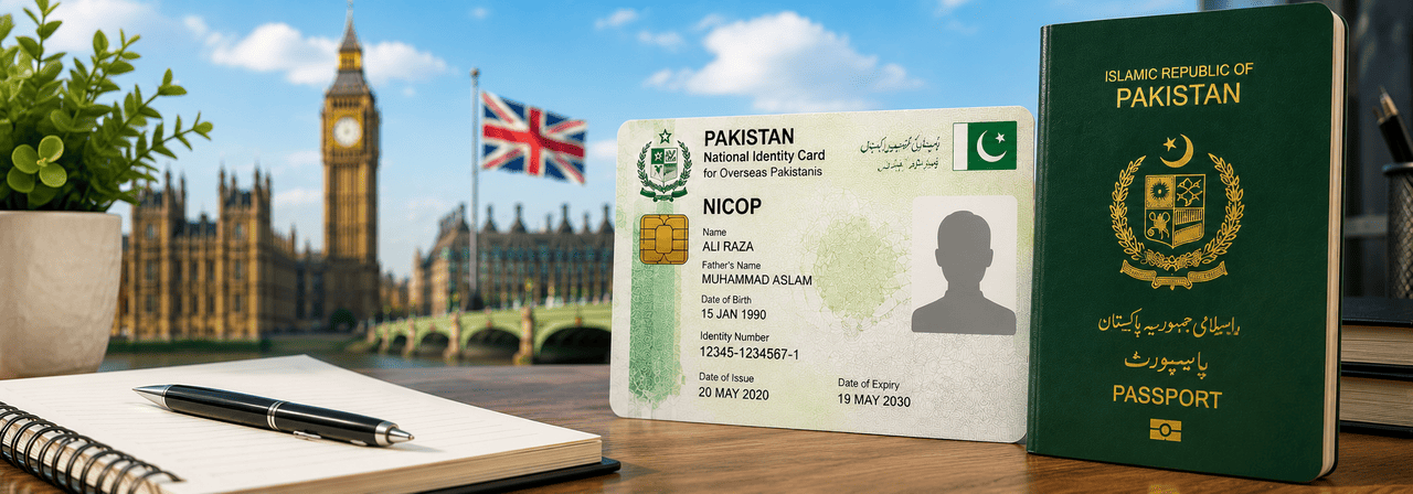 nadra card renewal uk