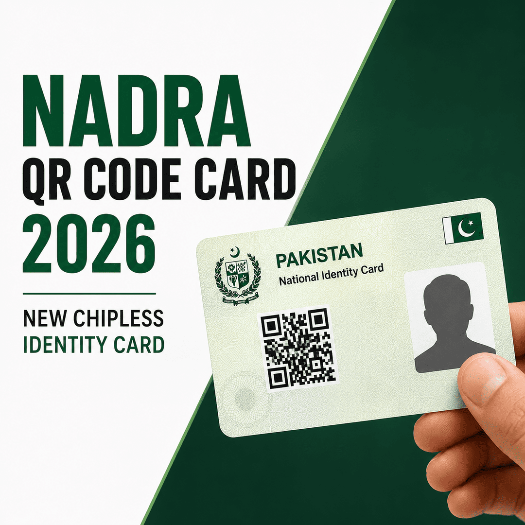 NADRA QR Code Card 2026